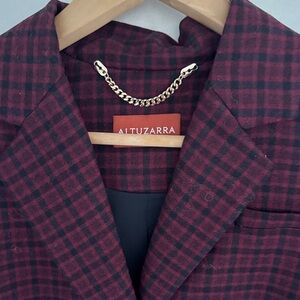 Gorgeous Altuzarra plaid jacket